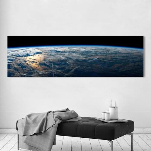 5D DIY diamond painting Panoramic Earth Space Natural Landscape 3d embroidery diamond mosaic cross stitch kits large size F25