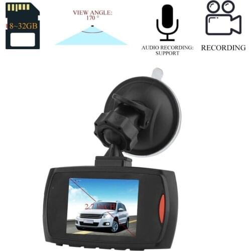 HD 720P Car DVR Camera Dash Cam Video 2.4inch LCD LCD DisplayNight Vision Vehicle Camera Recorder Night Vision drop shipping