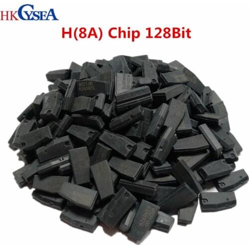 HKCYSEA 5/10/50pcs High Quality Transponder Key Chip H 8A Carbon Blank Chip 128bit For Toyota Rav4 Camry