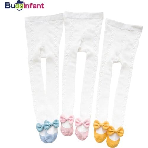 Baby Princess Tights with Big Bow Newborn Girls Stockings Toddler Infantil Menina Pantyhose Fake Shoe Style Ballet Girls Tight