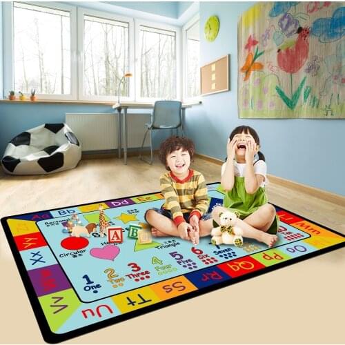 Cartoon Carpet Child Living Room Coffee Table Bedroom Carpets Baby Crawl Large Size Game Mat Tapis Kids Hallway Rugs Area Rug