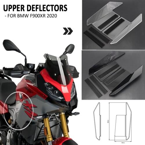 NEW Motorcycle Accessories Upper Wind Deflector For BMW F900XR 2020 2021