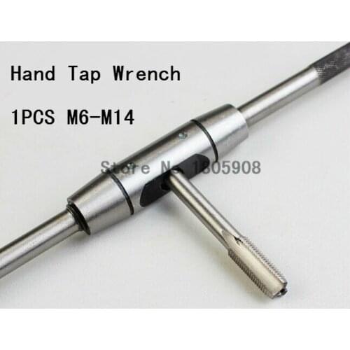 High quality thread wrench , tap handle & hand tap wrench M6~M14 (1pieces/set), free shipping