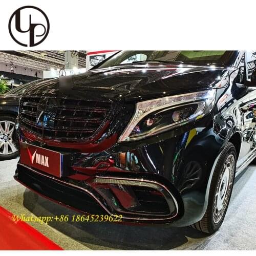 2021y V MAX W447 V250 V260 Vito body parts car kits front bumper bonnet grille headlights tail lamp v class car bumpers
