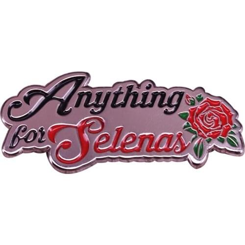 The famous quote is surrounded by flowers in this amazing Selenas pin for the true movie fan