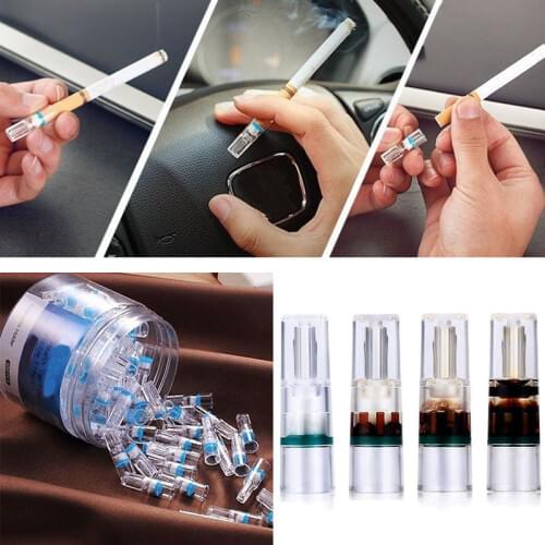 100pcs/lot Tobacco Cigarette Filter Holder Smoking Holder Cigar Cigaret Reduce Tar Holder Tobacco Pipes Accessories
