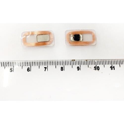 125KHz ID T5577 13.56MHz ISO14443A UID CUID M1 NFC213 FUID Ti writable chip and antenna COB coil 20*10mm 10pcs/Lot