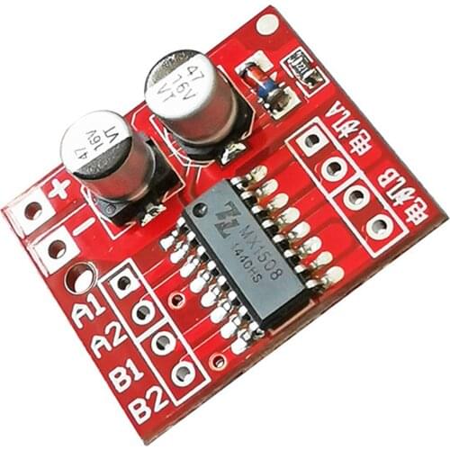 DC Motor Drive Module PWM Inverting Double Speed H Bridge Stepper Motor Mini Win L298N