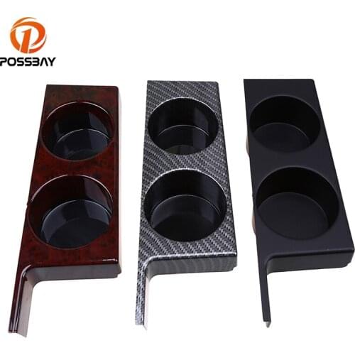 POSSBAY Car Cup Holder Interior Car Organizer Portable Drink Holder Box Fit for BMW 5-Series E39 Sedan 1996-2003