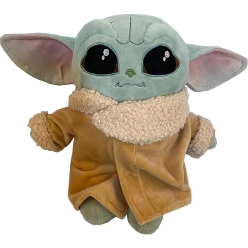 22Cm Star Wars Baby Yoda Mandalorian Pluche Toys Pp Katoen Stuffed Animals Childrens Birthday Gifts Kerstcadeaus