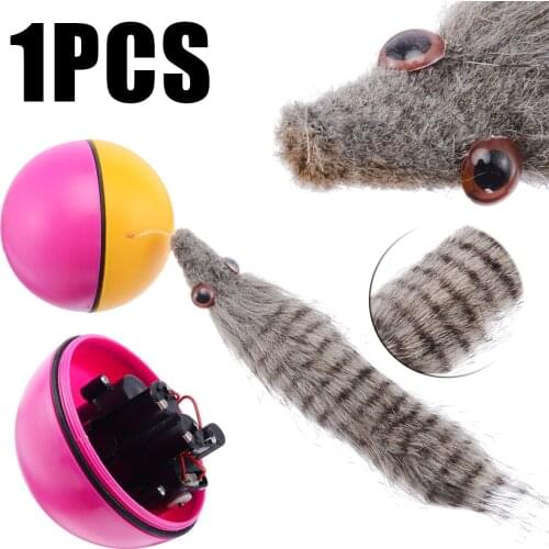 Jumping Rolling Ball Toy Funny Alive Dog Cat Weasel Jumping Moving Rolling Pet Balls Toys Pet Supplies