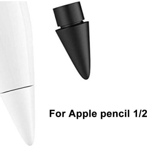 Mini Touch Screen Stylus Pen Nib Cover Protective Case for Apples Pencil 1 2