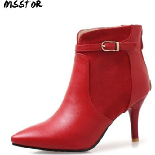 MSSTOR Women's Ankle Boots