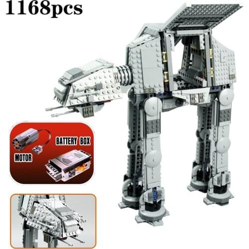 2021 new classic movie war walker AT-AT model electric version set building block assembly toy childrens birthday gift boy girl