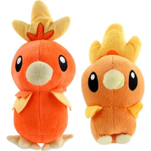 2Styles 15-20cm Torchic Plush Toys Cartoon Stuffed Animals Poult Dolls Soft baby Toy Christmas Gifts for children