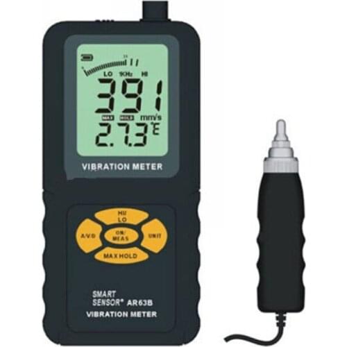 Precision Vibration Meter 0.1~199.9m/s2 0.001~1.999mm 0.1~199.9m/s Vibrometer Tester Gauge Analyzer
