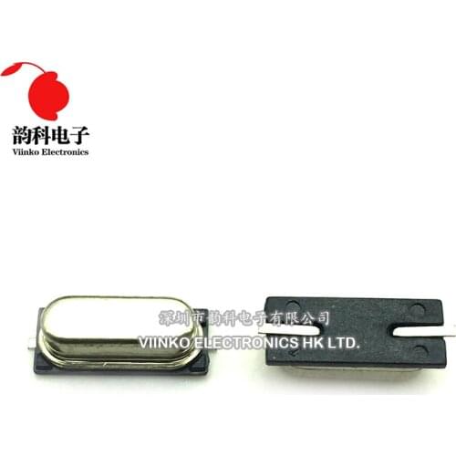 50pcs SMD HC-49S 12MHz 12.000 mhz 20ppm 20pF quartz resonator crystal