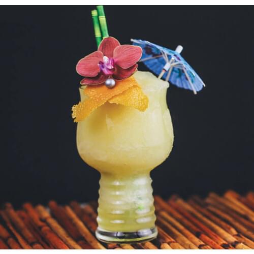 Free Shipping 4PCS Pina Colada Glass Cocktail Glass Set of 4