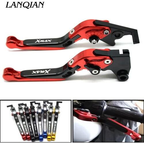 XMAX LOGO Motorcycle CNC Aluminum Brake Clutch Levers For YAMAHA XMAX 300 X MAX X-MAX 300 XMAX300 2016-2018 2017 Levers XMAX300