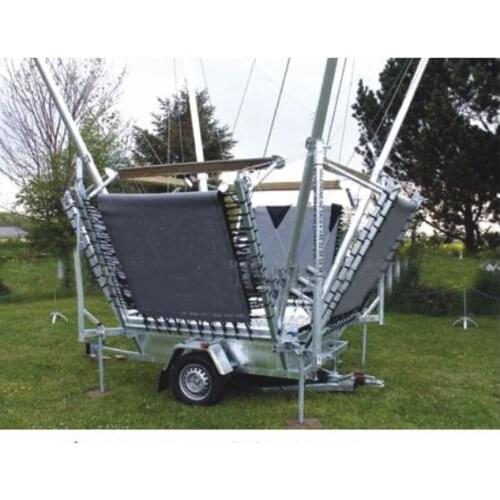 4 In 1 Bungee Trampoline, Mobile Foldable Trampoline
