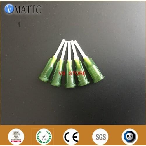 Free Shipping 100Pcs 14G 1/2" Inch Luer Lock Pp Plastic Dispensing Needles