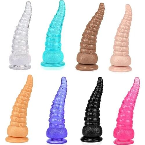 Bestco 18+ Big Anal Plug Octopus Dildos Prostate Massage Vagina Anus Stimulator Goods Adult Sex Toys For Men Women Couples