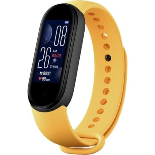 M5 Color Touch Screen Heart Rate Pressure Sleep Monitor Smart Wristband Bracelet