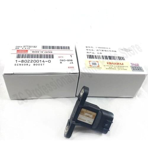 Boost Sensor Manifold Absolute Pressure Sensor 180220-0140 1-80220014-0 079800-5550 1802200140 For ISUZU 6HK1 4HK1 Engine