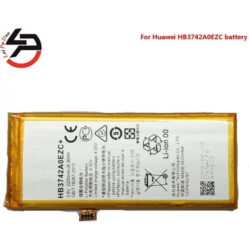 For Huawei HB3742A0EZC Ascend P8 Lite For Huawei P8 Lite Replacement Battery 3.8V 2200mAh Li-Polymer Battery