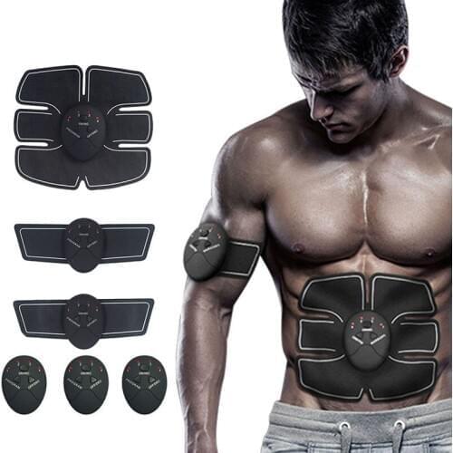 EMS ABS Stimulator Muscle massage Electro abdos Abdominal muscle trainer Apparatus Toning Belt Workout Fitness Body for Arm Leg