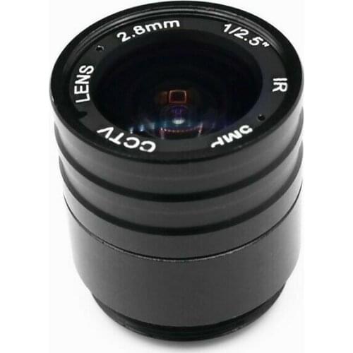 HD 1/2.5" 5MP 2.8mm CCTV Lens Manual Focal CS mount IR board lens for IP camera
