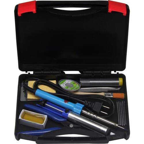 AideTek Soldering Iron Kit 15in1 Welding Tool 30W Soldering Iron Toolbox SPC2