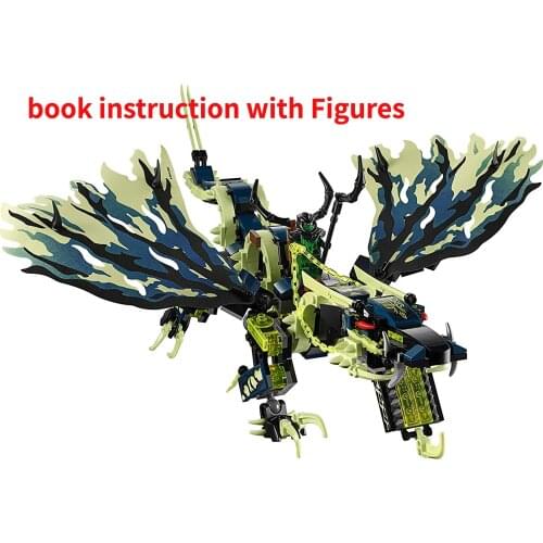 Building Blocks Attack of The Morro Dragon Compatible 70736 Figure Educational Toys For Children Christmas Gifts