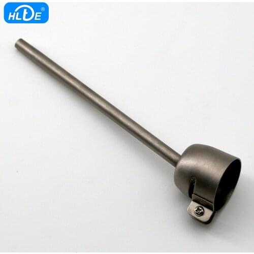 HLTE brand 5*150mm round turbular nozzle for hot air plastic welder heat gun can fit TRAC S model hot air welding tools