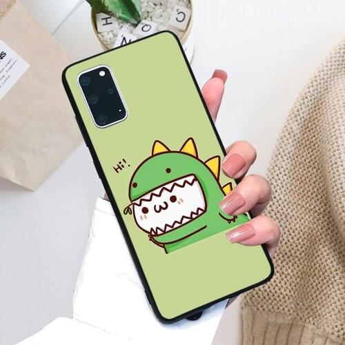 For Samsung Galaxy Cute Stuff Soft TPU Black Border Samsung Galaxy Case