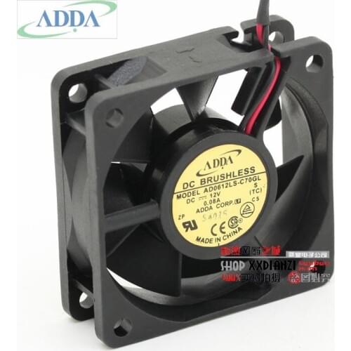 New FOR ADDA AD0612LS-C70GL 6020 6CM 12V 0.08A oil cooling fan Wholesale