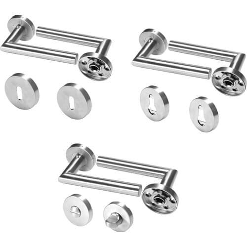 Handle Door Sliding Interior Door Handles 1 Pcs Household Accessories Entrance Gate Lever Knob For Bedroom Bathroom
