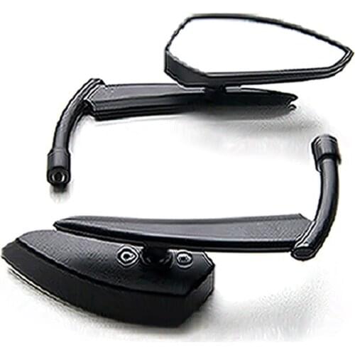 Brand new Custom Rear View Mirrors Black Pair For Kawasaki Vulcan Classic Custom 900