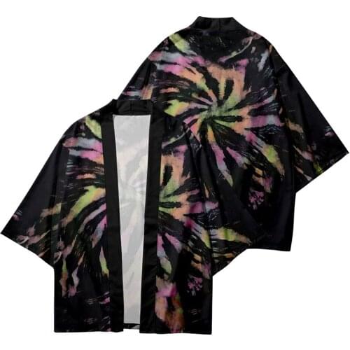 Plus Size XXS-6XL 5XL 4XL Graffiti Loose Japanese Cardigan Women and Men Harajuku Haori Kimono Cosplay Top Blouse Yukata Clothes