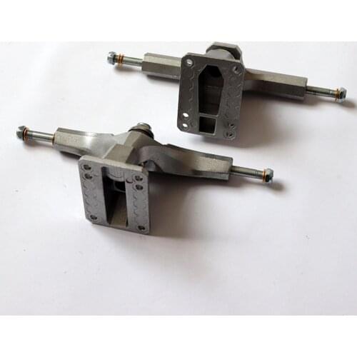 1 Pair Skateboard Trucks - Aluminum Alloy, Premium Bushings - Professional Longboard Trucks Replacements Parts