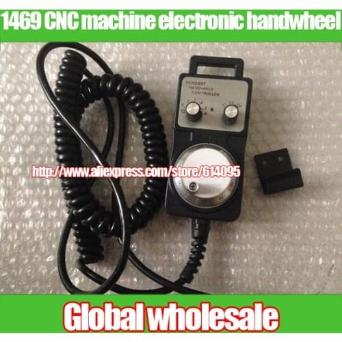 1pcs pendant hand-held controller / MPG handwheel encoder engraving machine / Universal CNC machine electronic handwheel