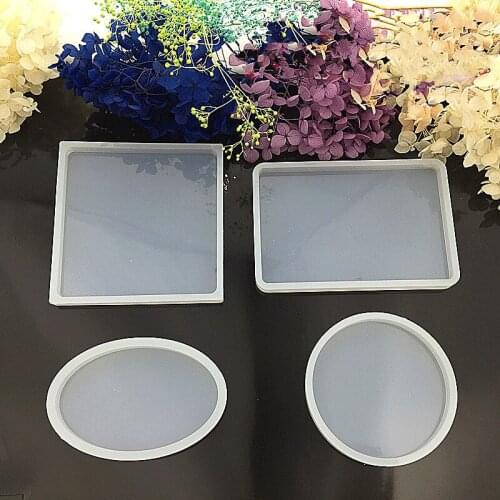 1pcs Translucent Silicone Mold DIY Jewelry Making Tool Moulds UV Epoxy Resin Decorative Craft