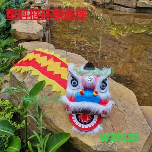 Chinese Lion Dance Costume Set 2-5 Age Kid Children Play Gift Props Game Party Carnival Sport Outdoor Parade Parad Stage Mascot