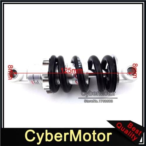 125mm 1200lbs Rear Chock Suspension Spring For 2 Stroke 47cc 49cc Chinese Minimoto Mini Moto Kids Pocket Bike