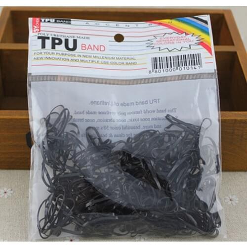 2 packs Rubber Band Hair Circle Braid Hair Ornaments Colorful Elastic Hair Bands For Women Lady Girls Headwear FS0424