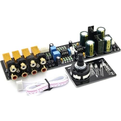 4-Channel Audio Selection_Pre-Amplifier Combination Board
