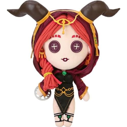 Anime Identity V Fiona Gilman Cosplay Plush Doll Toy Change Suit Dress Up Clothing Cute Plushie Xmas Gifts