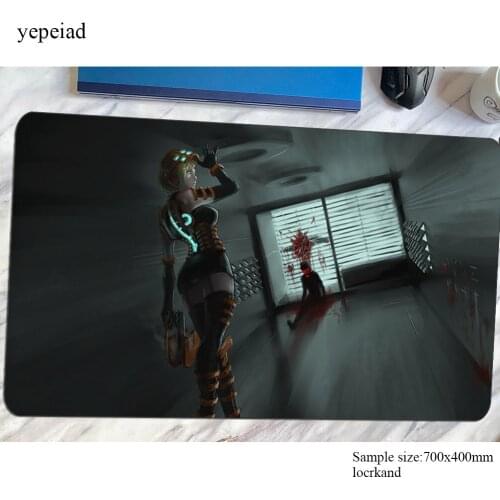 Dead space mousepad Popular gaming mouse pad gamer mat 800x400x4mm game computer desk padmouse keyboard best seller play mats