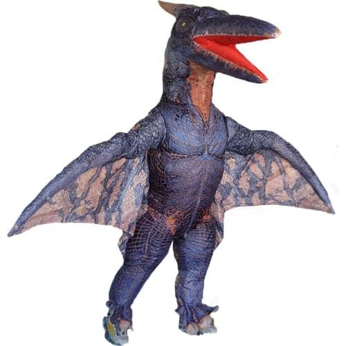JYZCOS Inflatable Pterodactyl Dinosaur Costume Adult Size Unisex Blow Up Halloween Fancy Dress