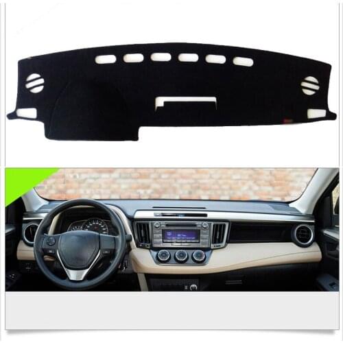 Interior Dashboard Carpet Photophobism Protective Pad Mat For Toyota Rav4 2013-2015